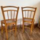Pair of cane chairs