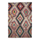 6x8 Geometric Handmade Wool Oushak Area Kilim Rug, 170x255Cm