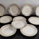 White and golden dessert plates Villeroy and Boch