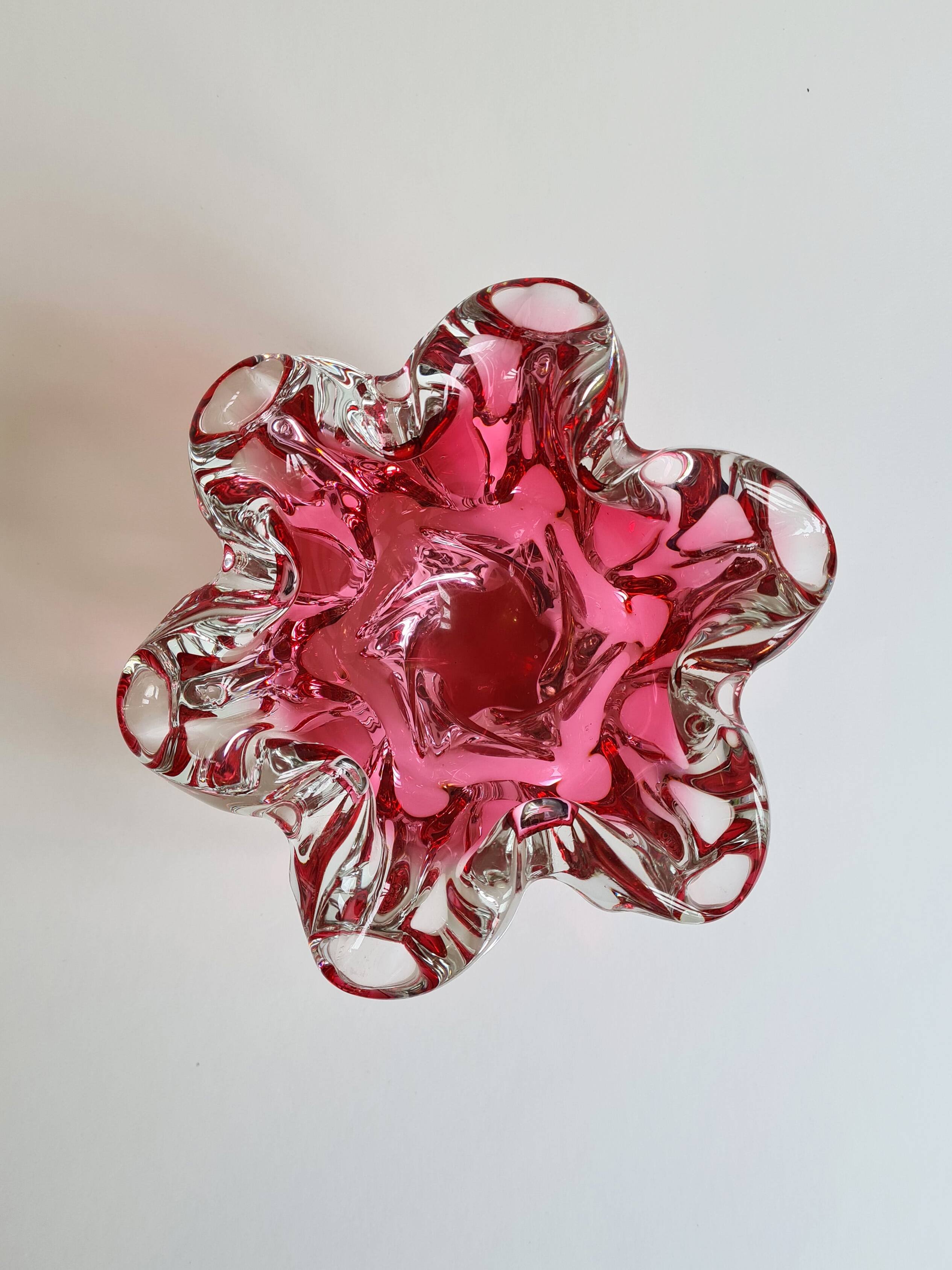 Josef Michal Hospodka Empty Pocket - Czech Blown Glass Murano Style (Year