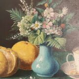 Still Life with Grapefruit and a Cup of Coffee