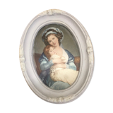 Miniature Mrs Vigée Lebrun
