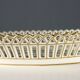 Antique porcelain basket Potschappel Man., Germany, 20th century