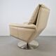 Fauteuil Cece pivotant en cuir de Leolux