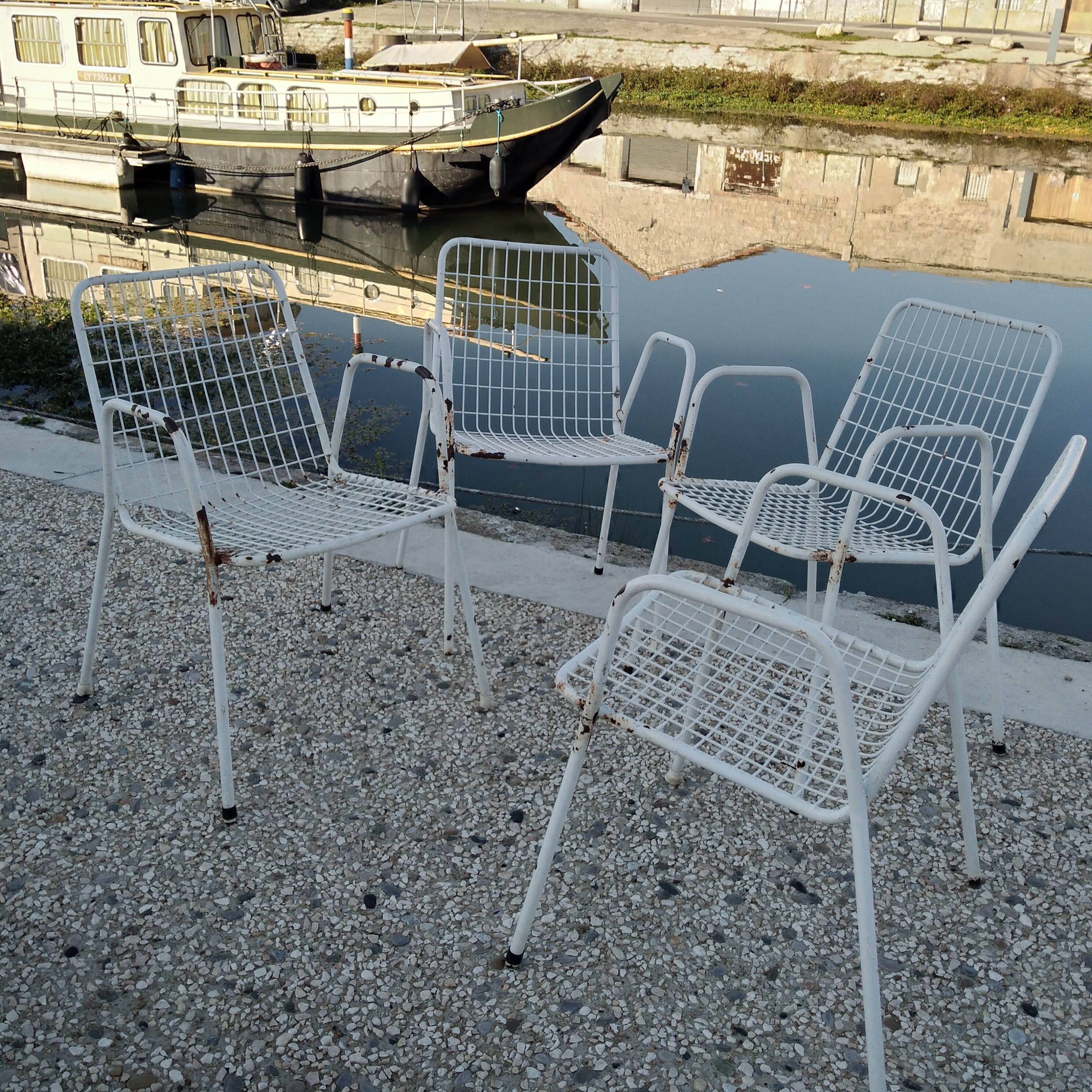 4 chairs EMU Rio 1965