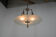 Art Deco Nickel-plated Chandelier, 1920s