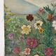 The cross bouquet, oil on canvas signed Maurice Bouillot 1947