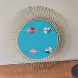 Large sun mirror Erdecor from the 1950s.
