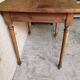 Old pine table