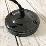 Vintage mother-of-pearl pendant lamp