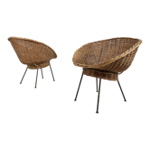 Paire de fauteuils 1960