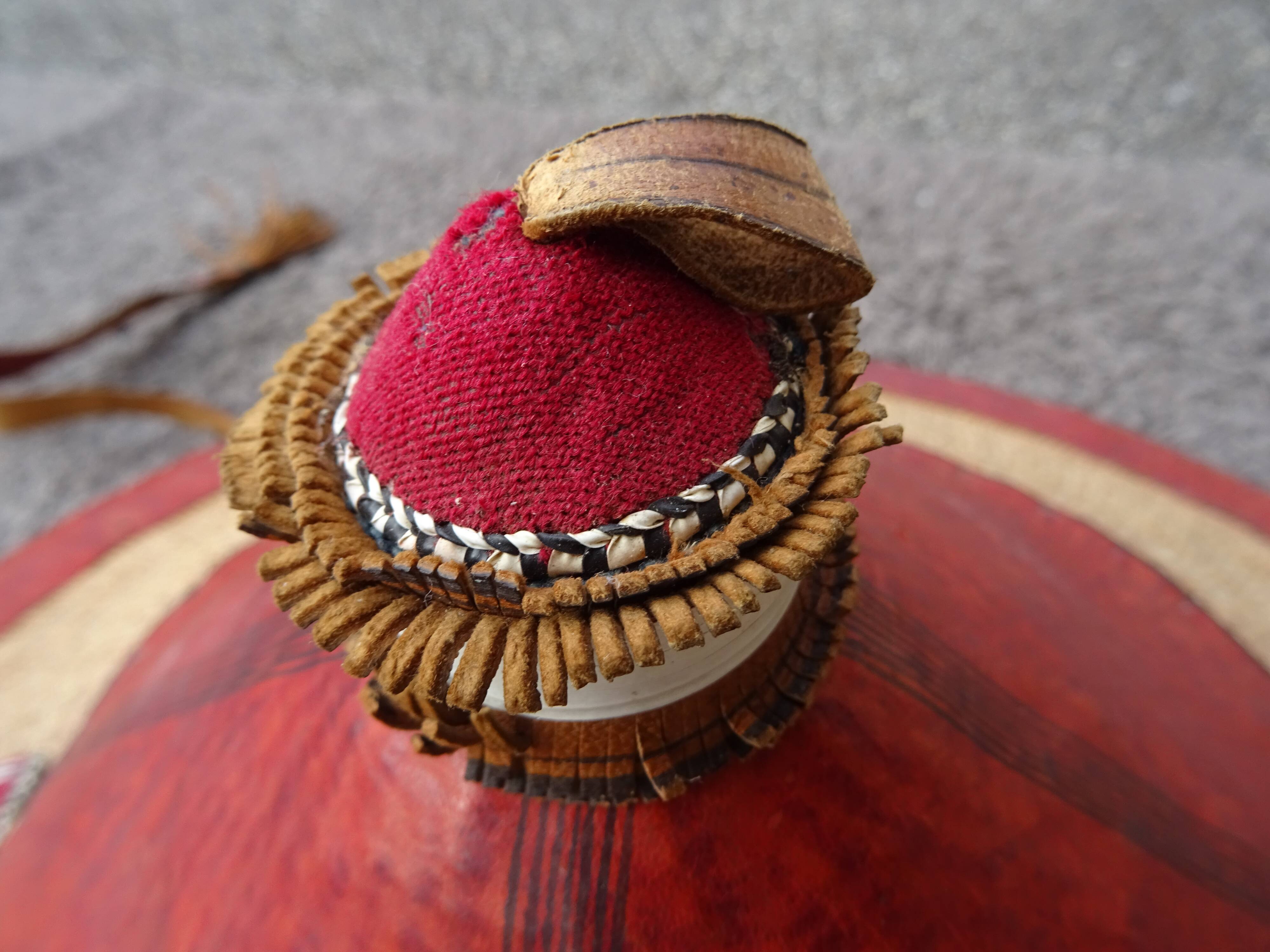 Fulani Peulh tribe headdress hat Africa