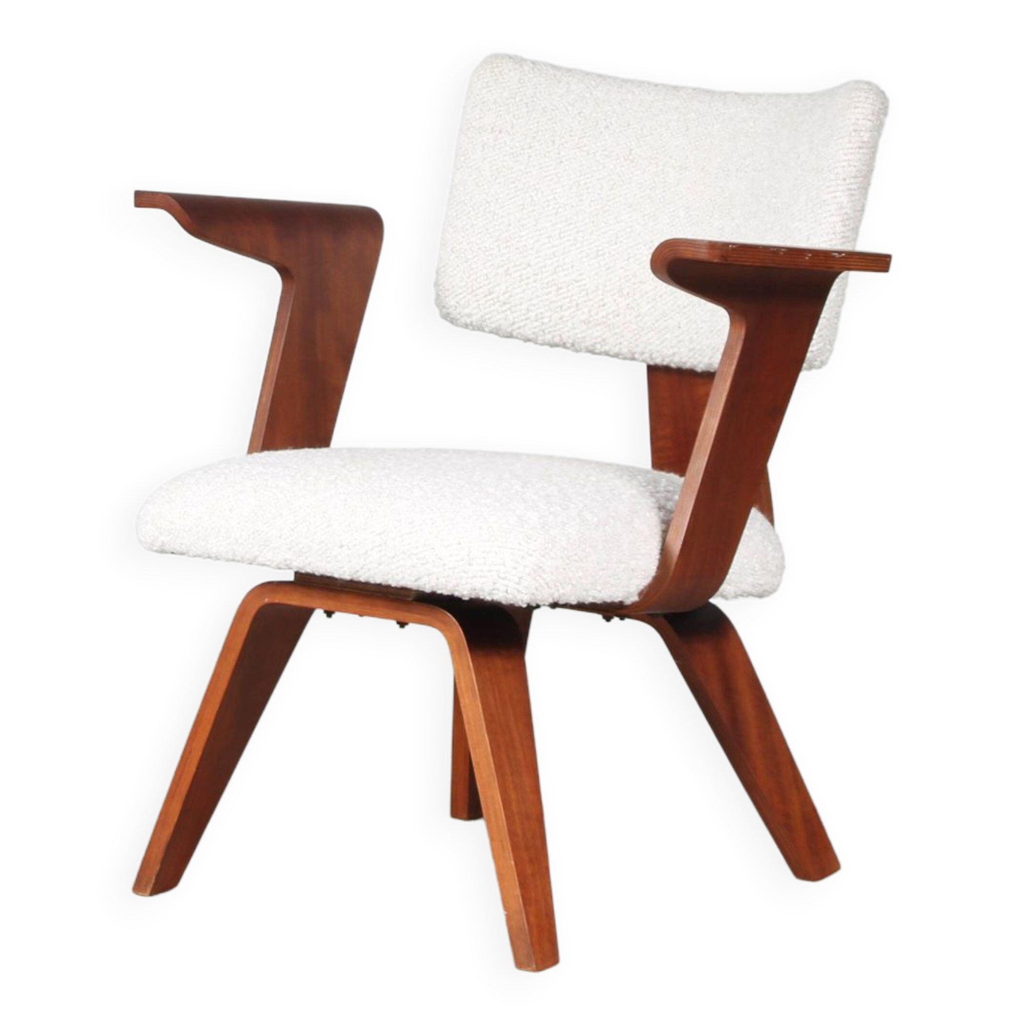 Cor Alons Easy Chair for De Boer Gouda, Netherlands 1950