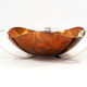 Mid-Century Copper & Silver Decorative Centerpiece