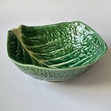 Cabbage leaf salad bowl with slip