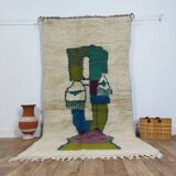 Handmade Moroccan Berber rug 260 x 133 cm
