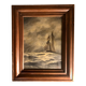 Marine and moonlight painting