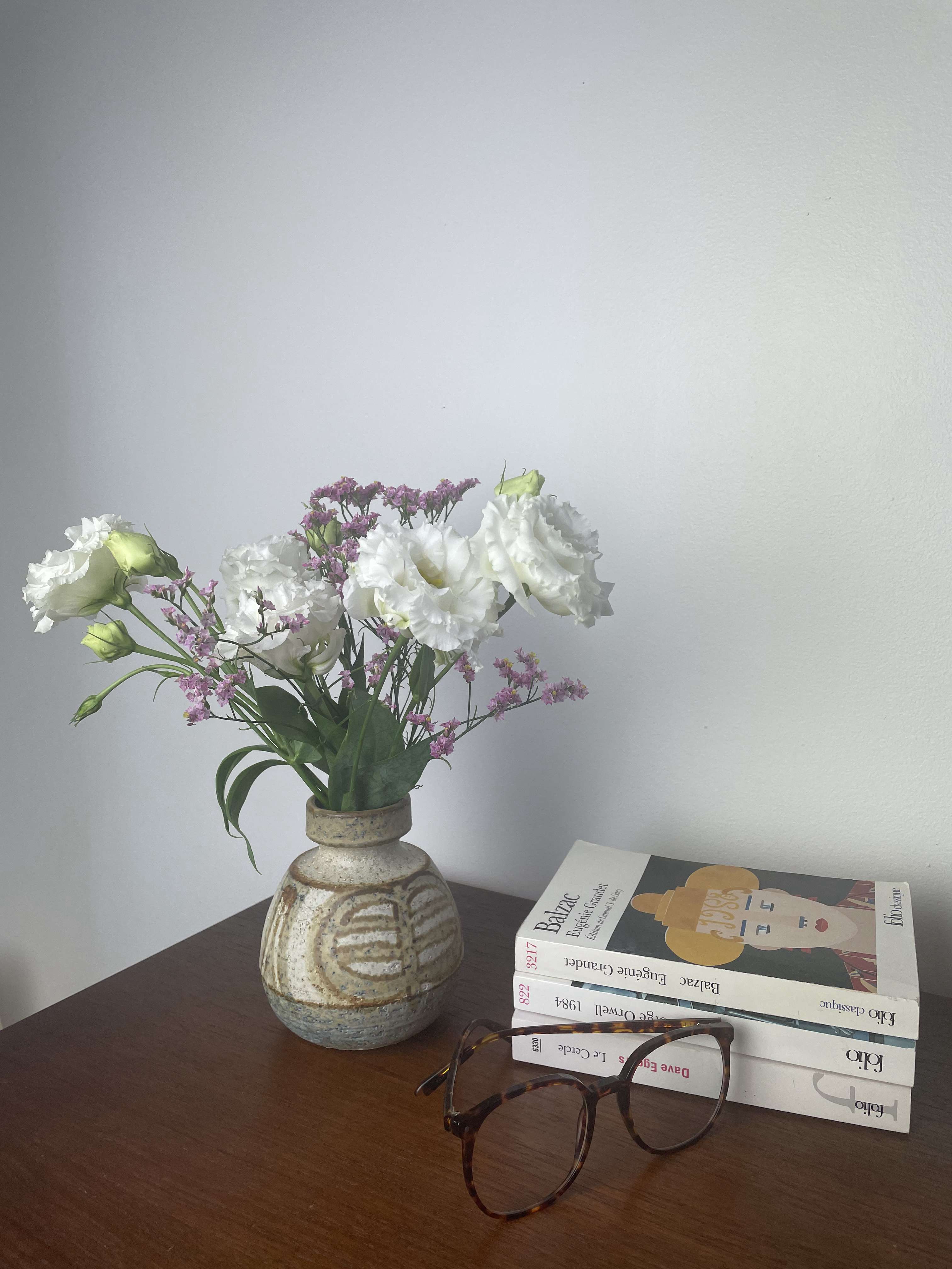 Scandinavian ceramic vase Erika from Søholm