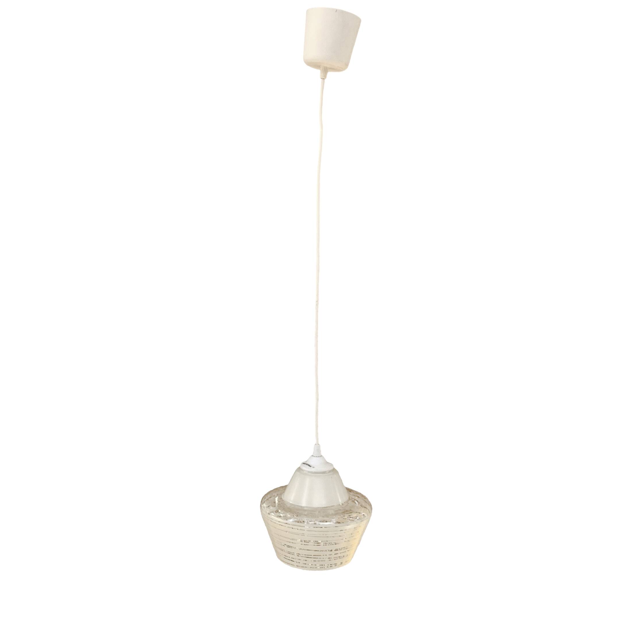 Modernist hanging lamp, Narva Leuchen, Germany, 1970s.