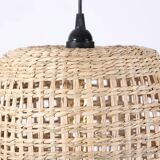 Rattan wicker light