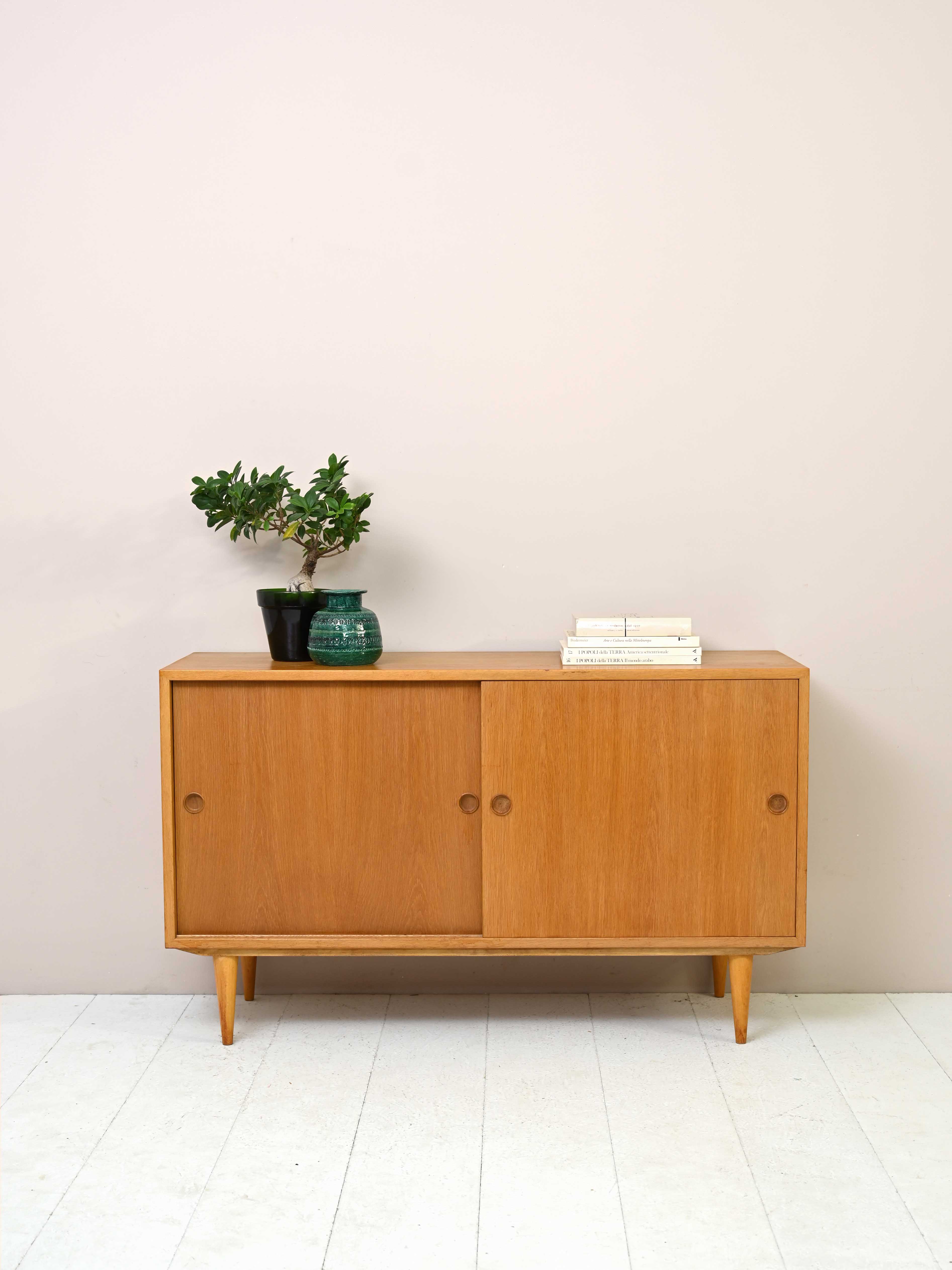 Scandinavian oak sideboard by Borge Mogensen
