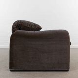 Maralunga 3-seater sofa by vico magistretti for cassina, italy