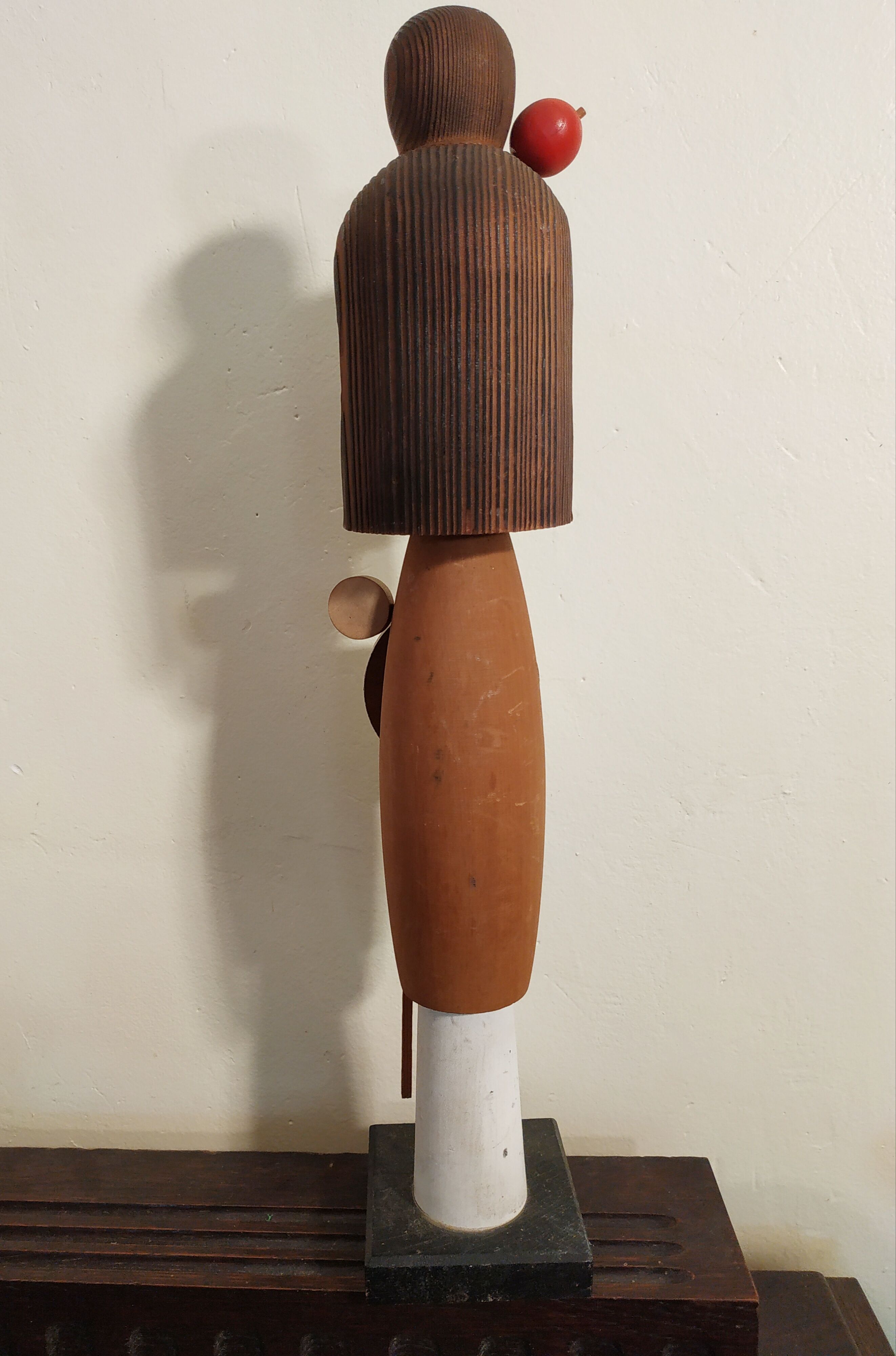 Great warrior kokeshi - Japan 1960-70