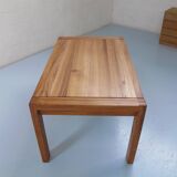 Oiled solid elm table, Vendée model, from Regain