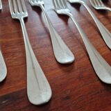 Christofle, Paris - Set of 12 table forks - Fidélio model