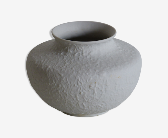Vase blanc Metzler et Ortloff | Selency
