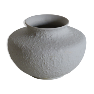 Vase blanc Metzler et Ortloff