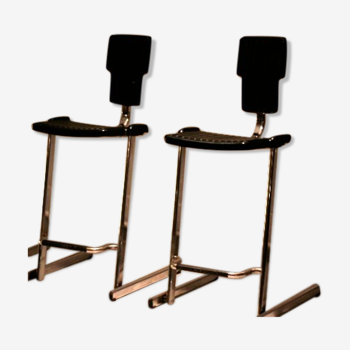 2 Andries Van & Onck Hirok bar stools