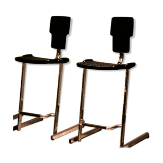 2 Andries Van & Onck Hirok bar stools