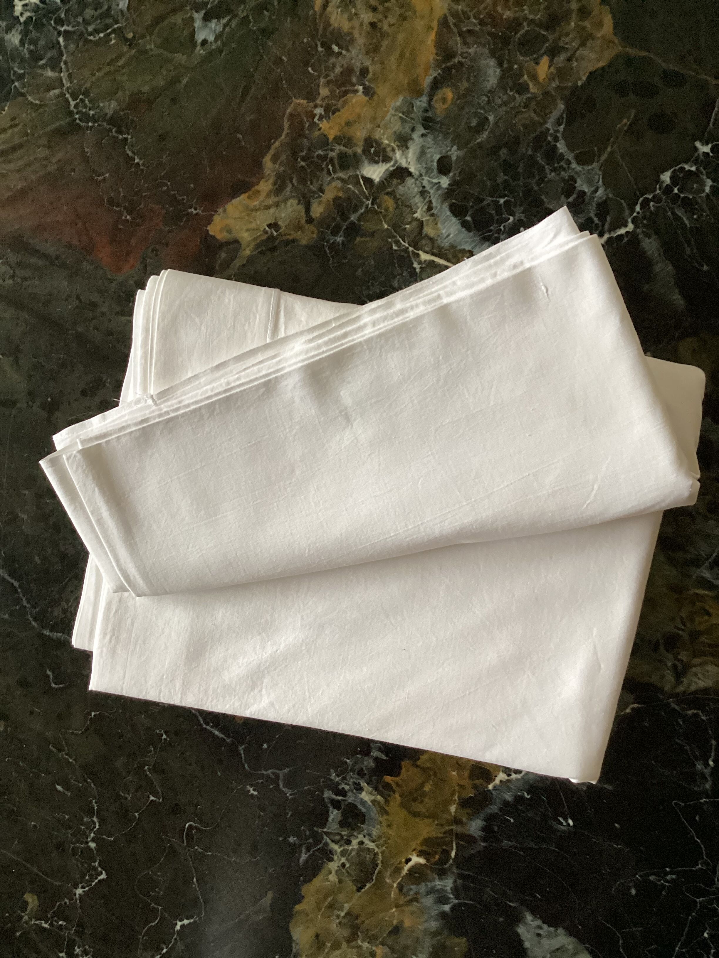 100% cotton sheet made of vintage France