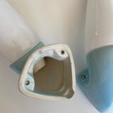 Set of 2 Porcelain Stig Carlsson Ifö Wall Lamps Made in Sweden