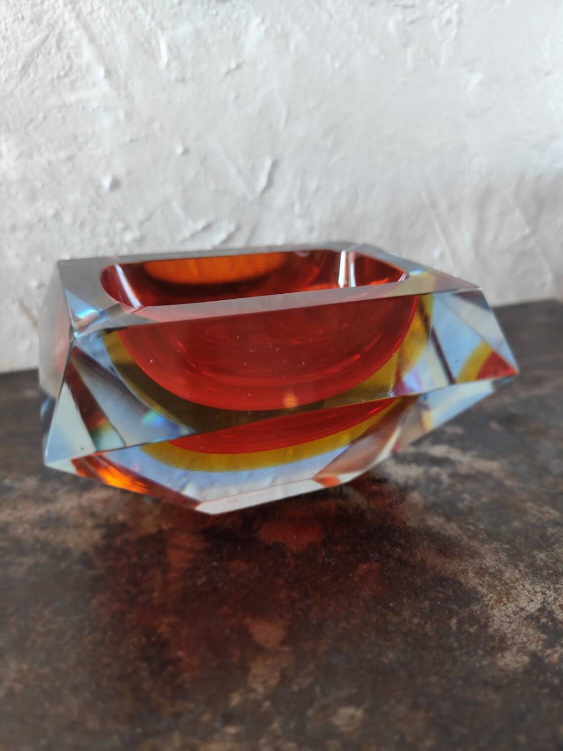 Cendrier Murano vintage