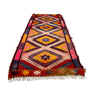 Vintage turkish mini kilim 106x47 cm