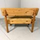 Korup Design solid pine benches with storage space Denmark