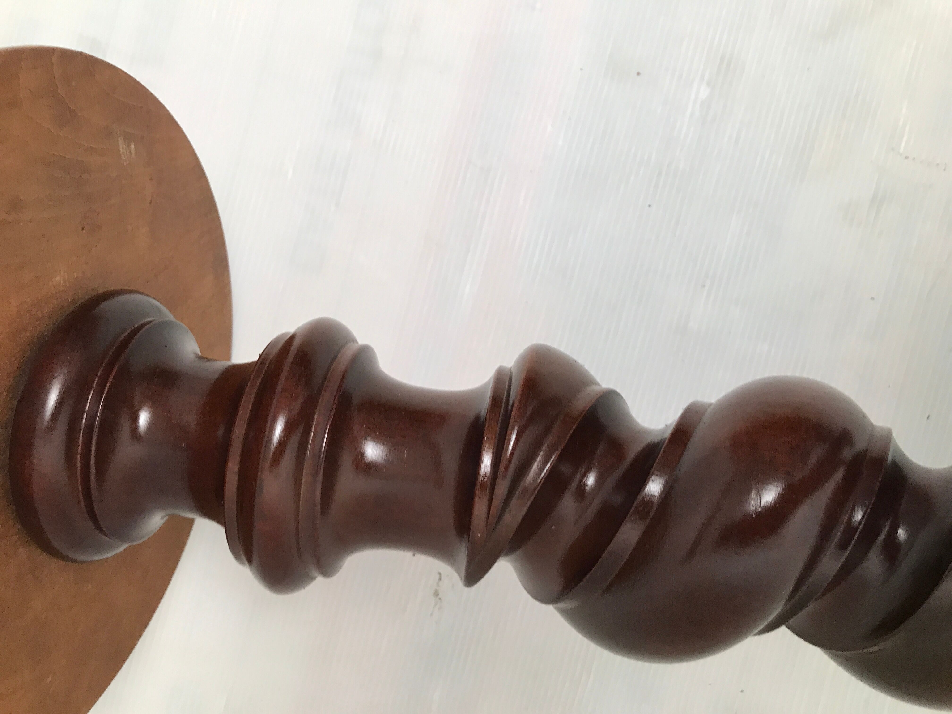 Wooden beech column harness turned 40s