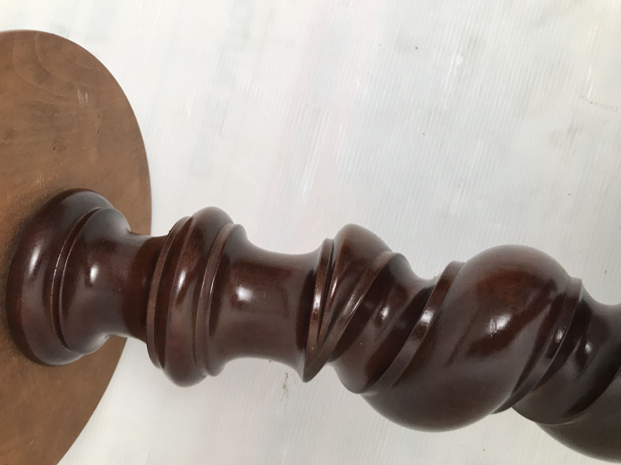 Wooden beech column harness turned 40s