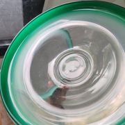 Coupe en verre par wmf ikora, vers 1930.