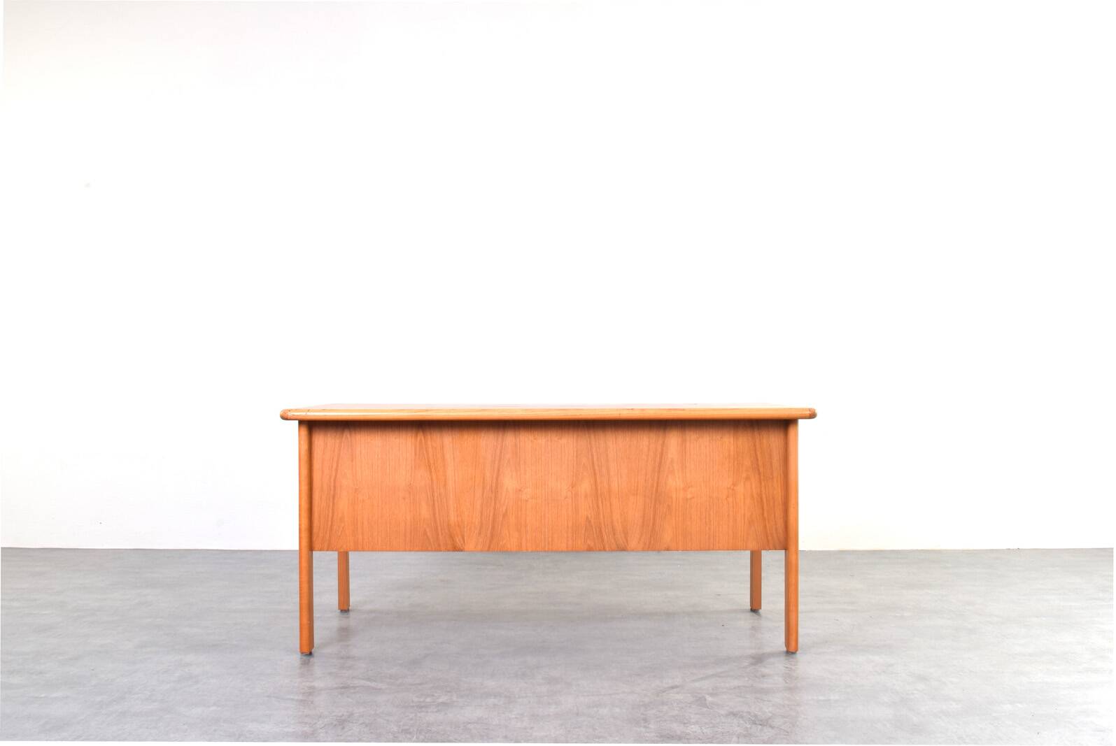 Mid-Century Danish Teak Desk, 1970s.
