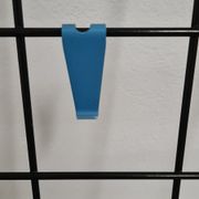 Vintage metal coat and hat rack