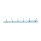 Wall coat rack 6 hooks
