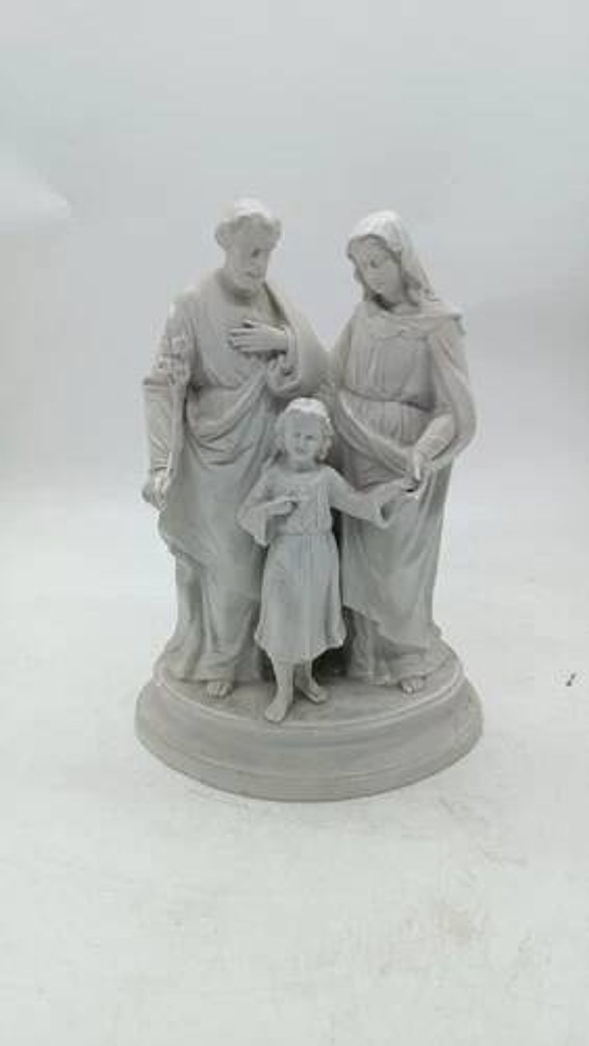 Holy Family in Biscuit Porcelain Firsts 900
