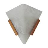 Glass wall lamp, 1980s