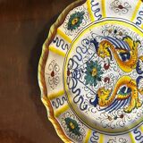 Assiette décorative vintage Deruta céramique - Italie