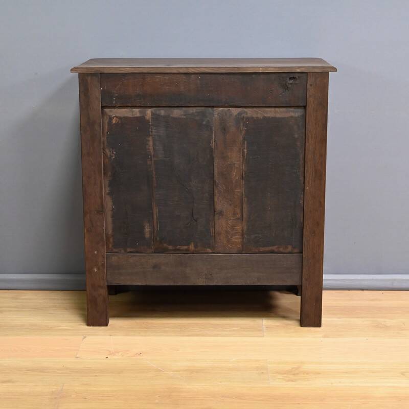 Solid oak sideboard, Louis XV style – Mid-19th century