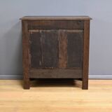 Solid oak sideboard, Louis XV style – Mid-19th century