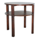 Vintage round pinewood coffee table, Czechoslovakia, 1970´s